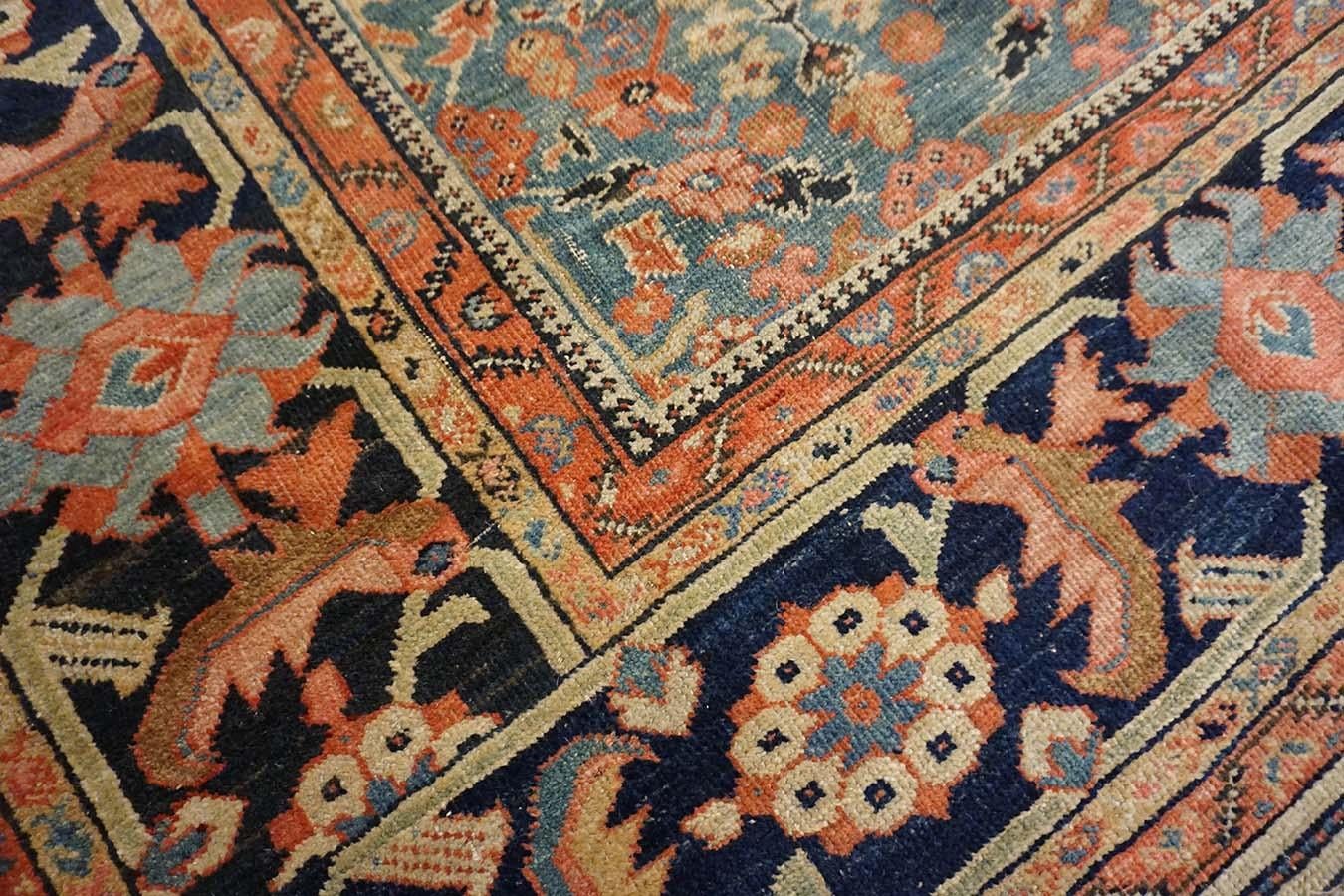 19th Century Persian Sultanabad Carpet ( 9'