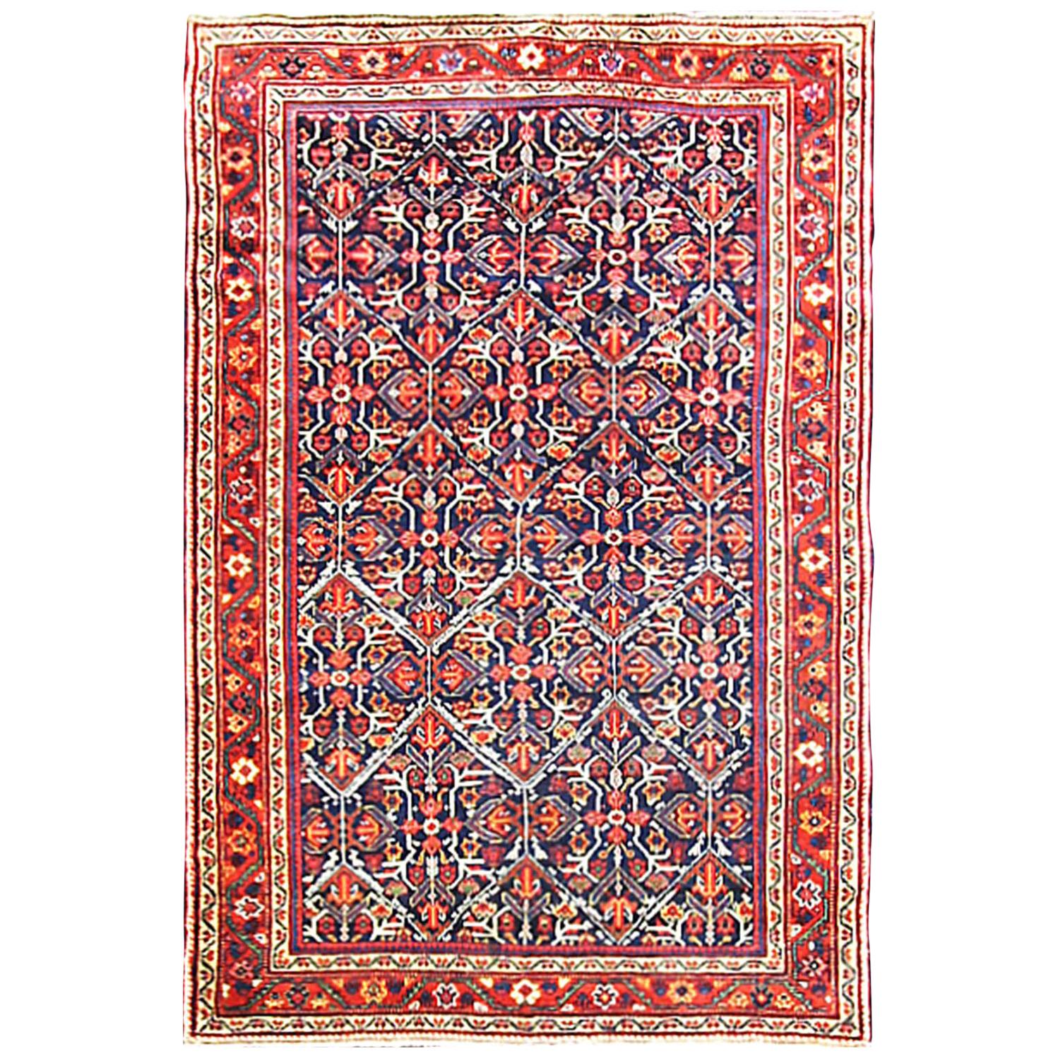 Antique Sultanabad Rug, circa 1920 For Sale