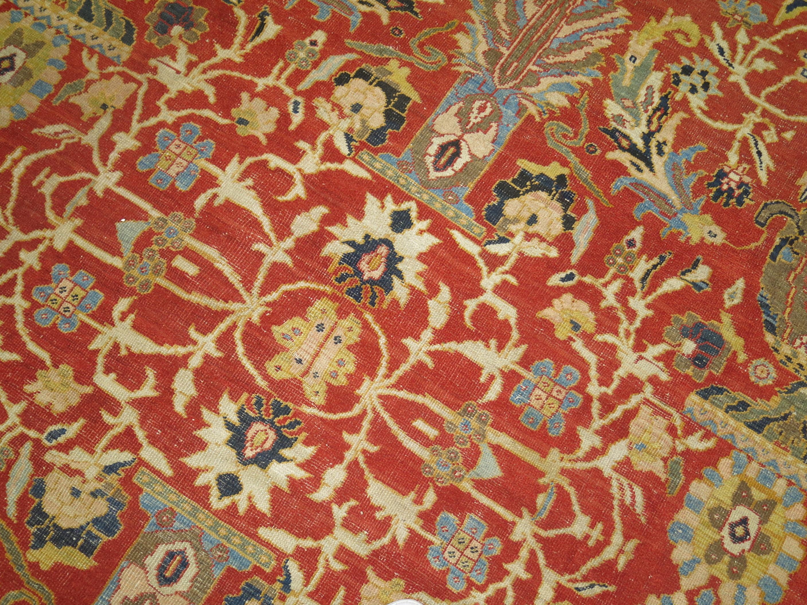 Colección Zabihi Alfombra antigua Ziegler Sultanabad Rugs en venta 5
