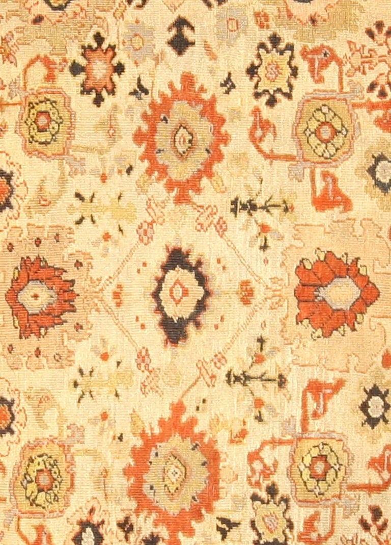 Antique Sultanabad Rug For Sale at 1stdibs