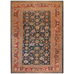 Antique 19th Century Persian Sultanabad Carpet ( 10'3" x 13'9" - 312 x 419 )