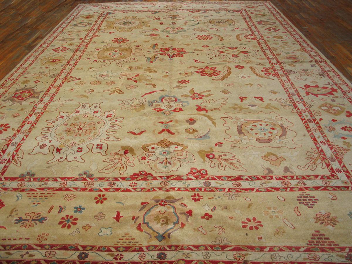Persian Vintage 1980s Sultanabad Carpet ( 11'8'' x 19' - 355 x 580 ) For Sale