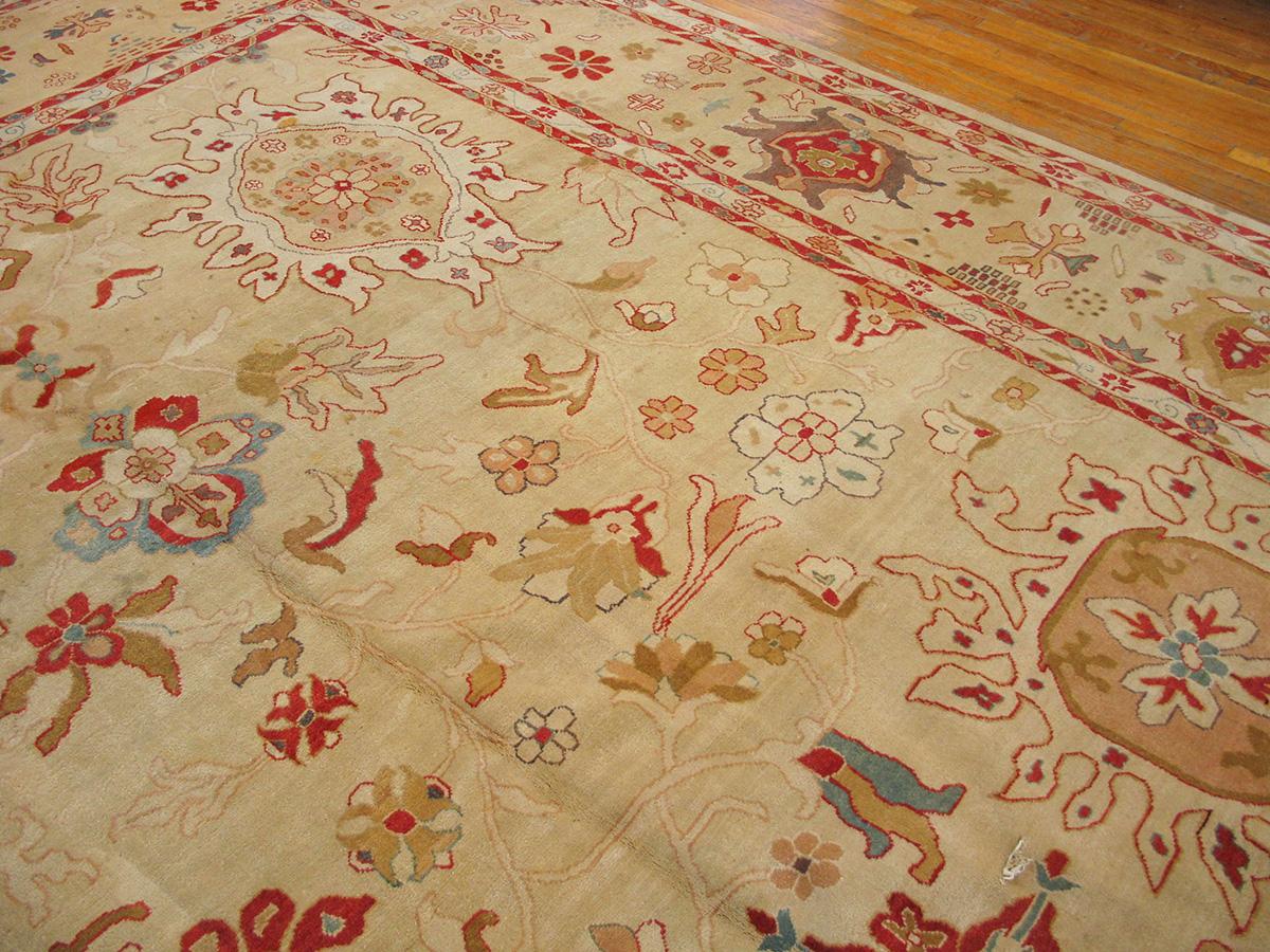 Late 20th Century Vintage 1980s Sultanabad Carpet ( 11'8'' x 19' - 355 x 580 ) For Sale