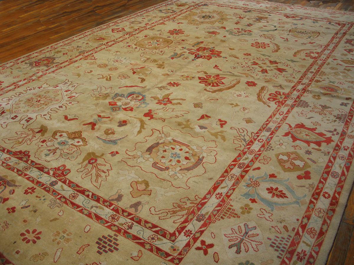 Vintage 1980s Sultanabad Carpet ( 11'8'' x 19' - 355 x 580 ) For Sale 1