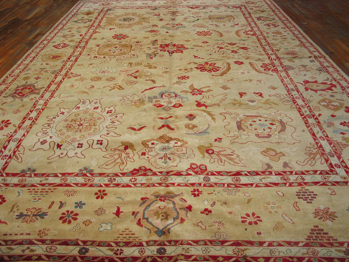 Vintage 1980s Sultanabad Carpet ( 11'8'' x 19' - 355 x 580 ) For Sale 2