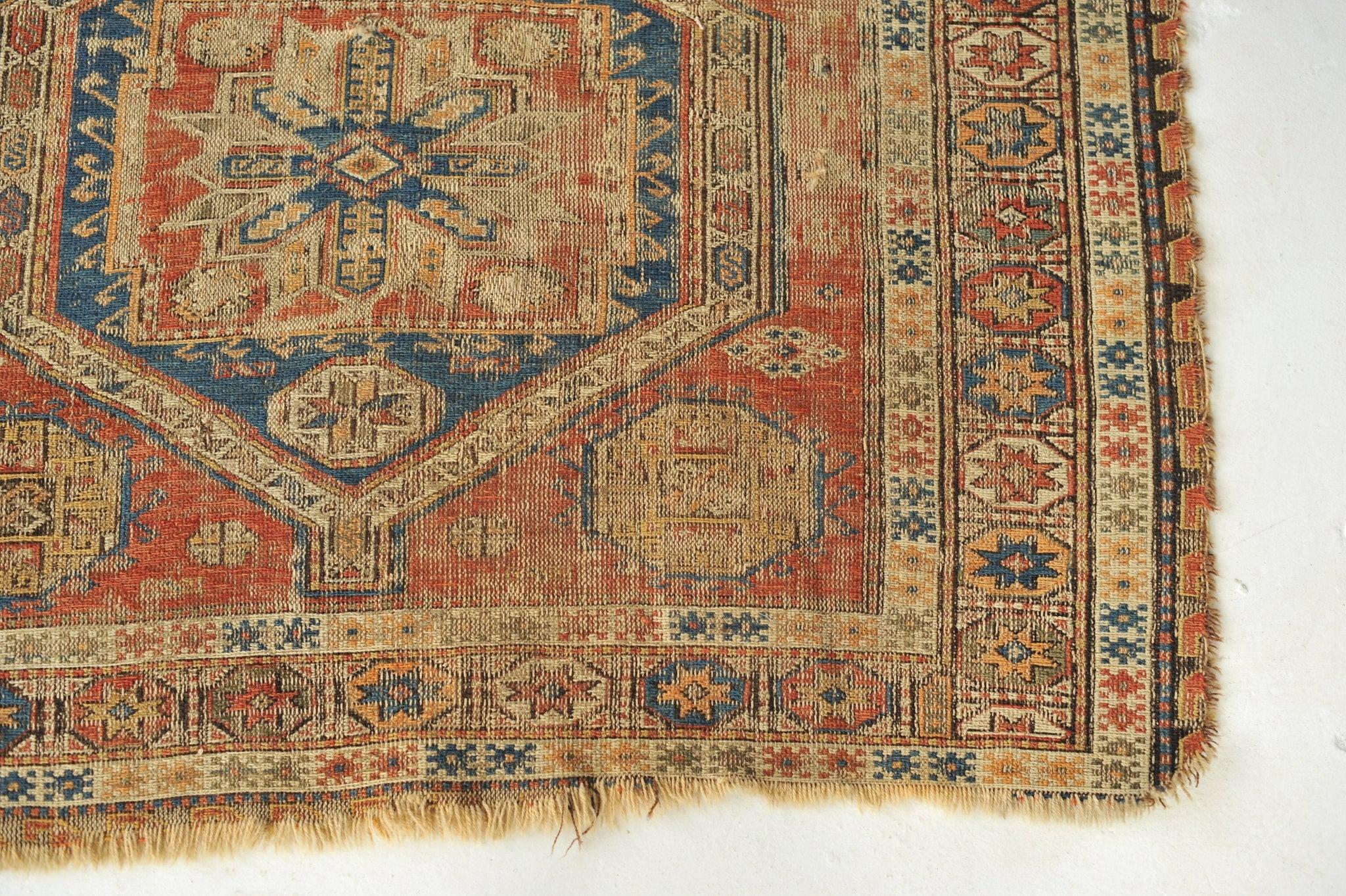 Antique Sumac Character-Rich Rug, c.1900's For Sale 2