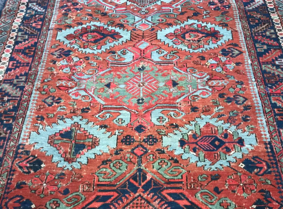 ANTIGUA Magnífica alfombra oriental caucásica de 1900 - RR2753  REBAJAS 20  OFF en venta 4