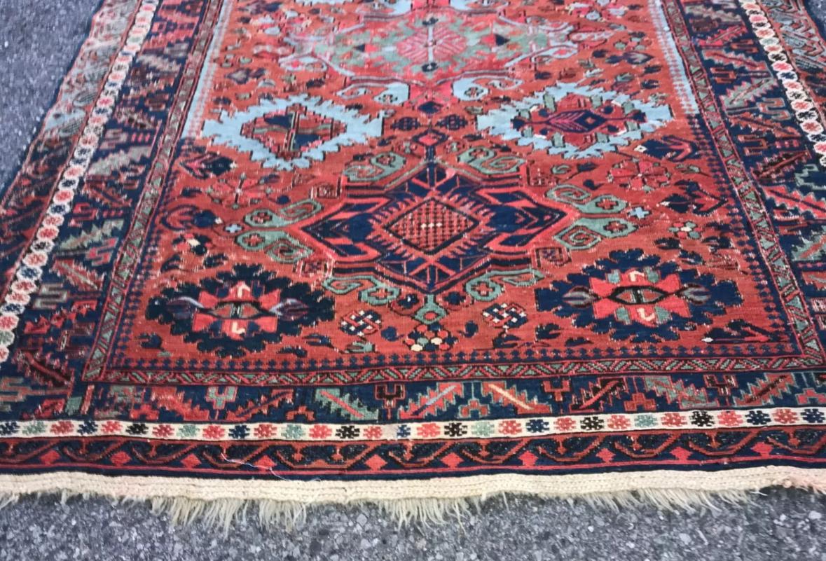 ANTIGUA Magnífica alfombra oriental caucásica de 1900 - RR2753  REBAJAS 20  OFF en venta 5