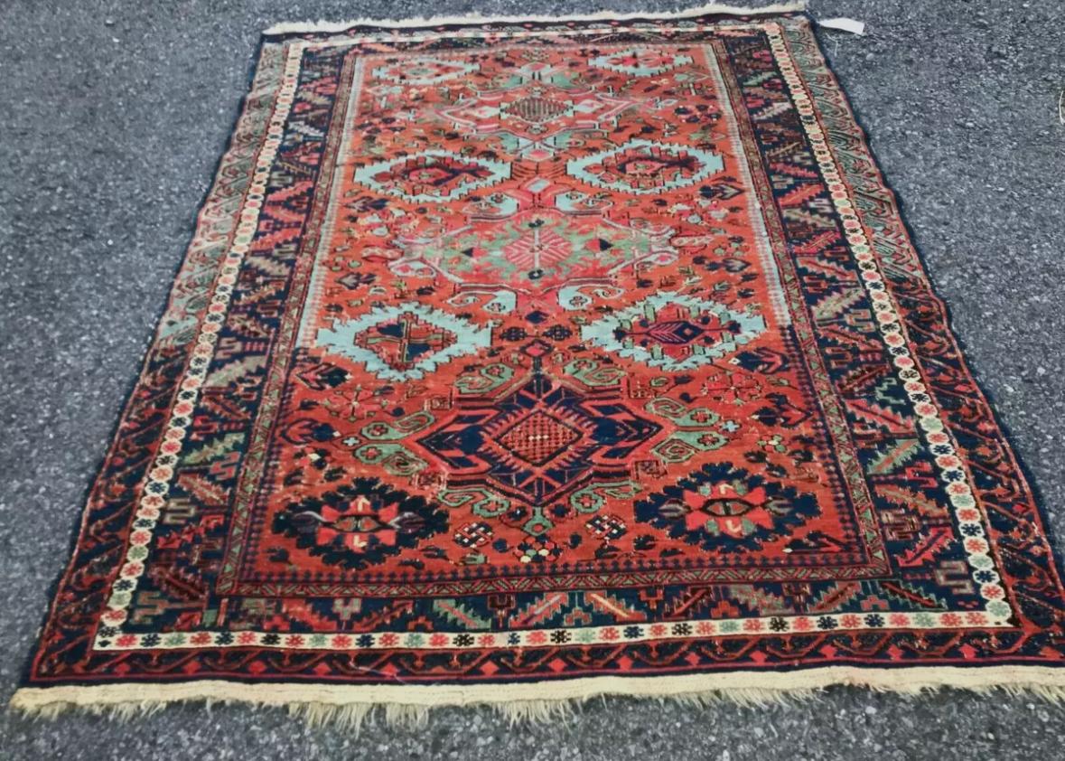 ANTIGUA Magnífica alfombra oriental caucásica de 1900 - RR2753  REBAJAS 20  OFF en venta 6