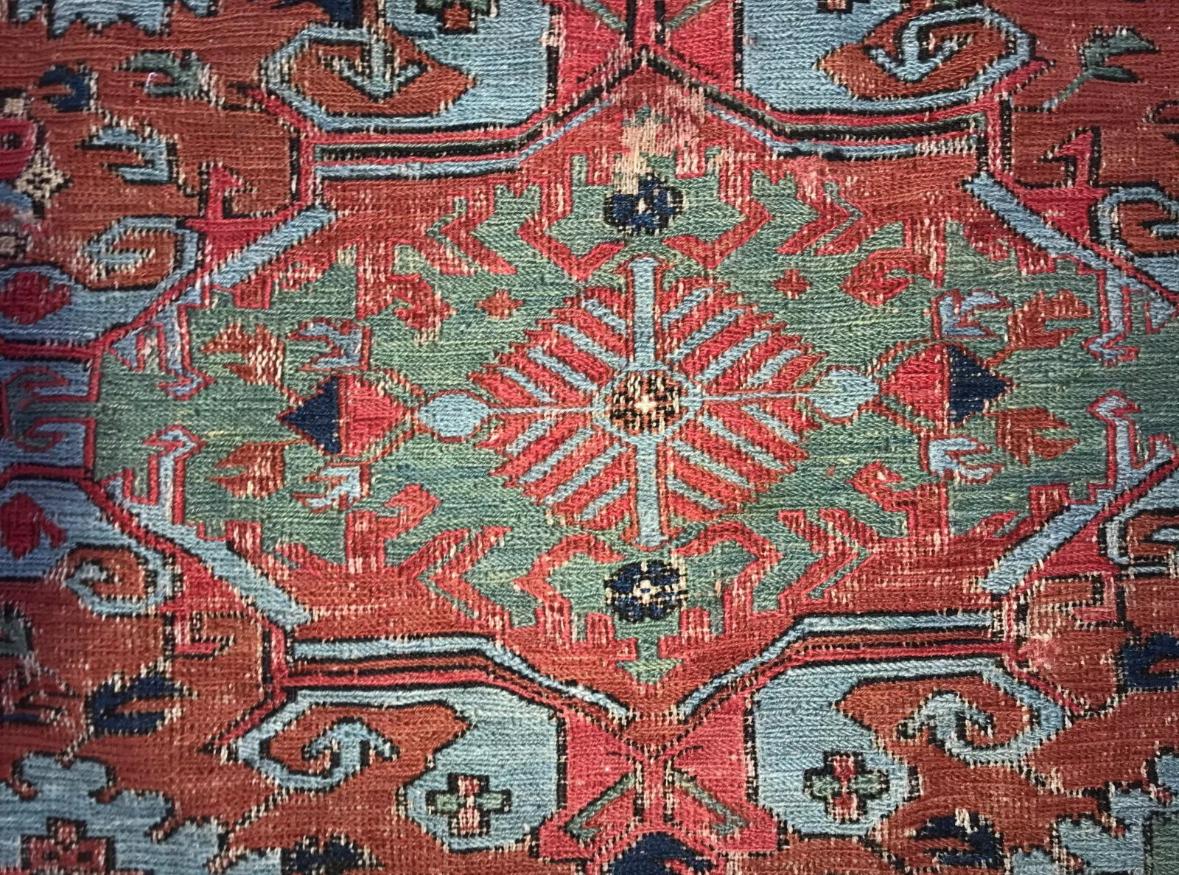 ANTIGUA Magnífica alfombra oriental caucásica de 1900 - RR2753  REBAJAS 20  OFF Artes y manualidades en venta