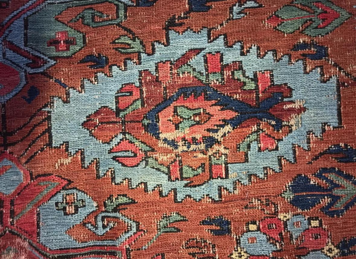 ANTIGUA Magnífica alfombra oriental caucásica de 1900 - RR2753  REBAJAS 20  OFF Estadounidense en venta