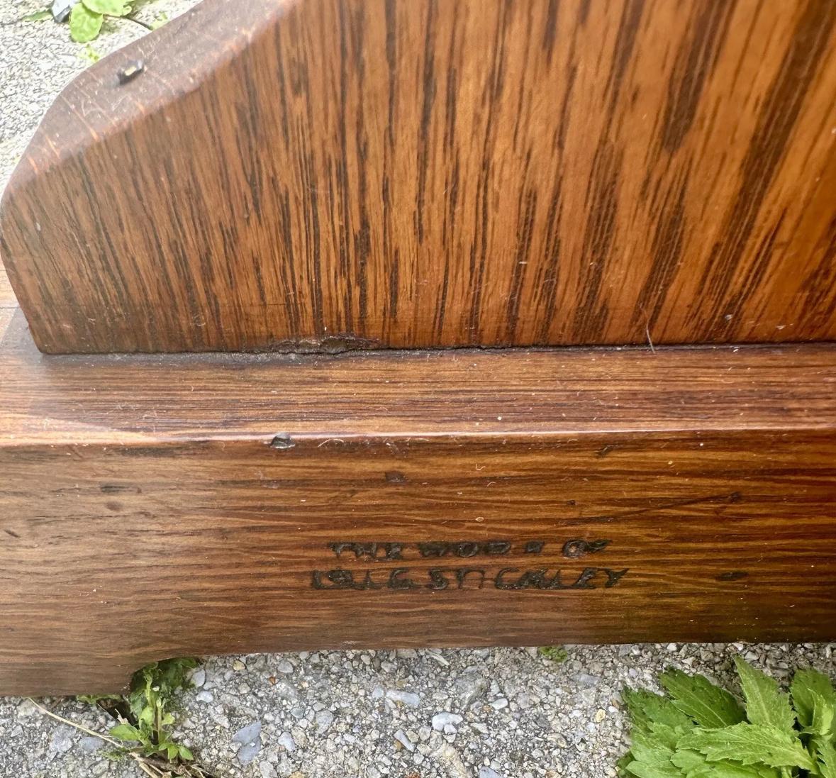 Antique SUPERB L&J Stickley Costumer Coat Rack - W7889 6