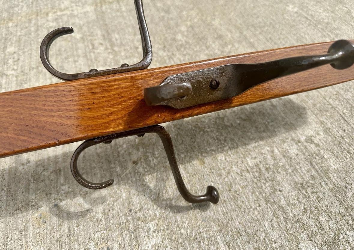 Antique SUPERB L&J Stickley Costumer Coat Rack - W7889 7