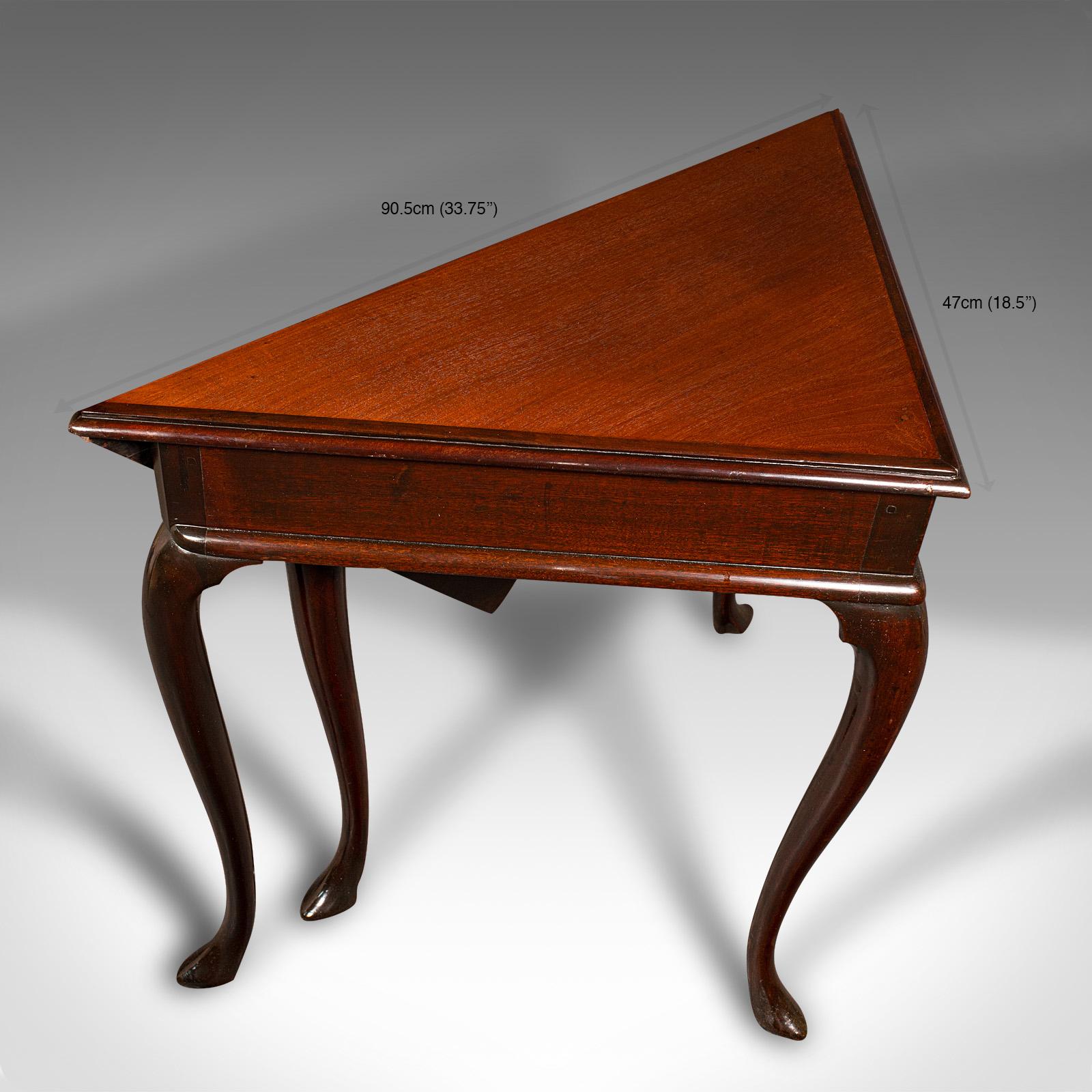 Antique Supper Table, English, Folding, Occasional, Display, Georgian, C.1770 For Sale 4