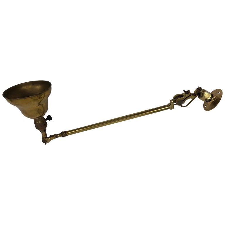 Antique Surface Mounted Desk Lamp For Sale at 1stDibs