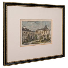 Antique Surgeon Square Picture, Edinburgh, Art, Medical Interest, Late Victorian