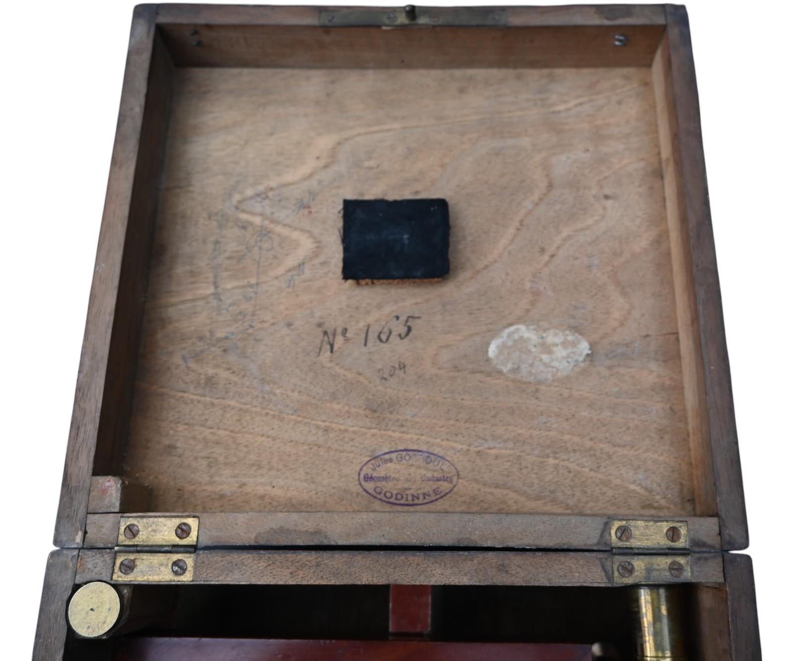 Belgian Antique Surveyor's Circumcompendium Signed Brand Frères, 1850-1880 For Sale