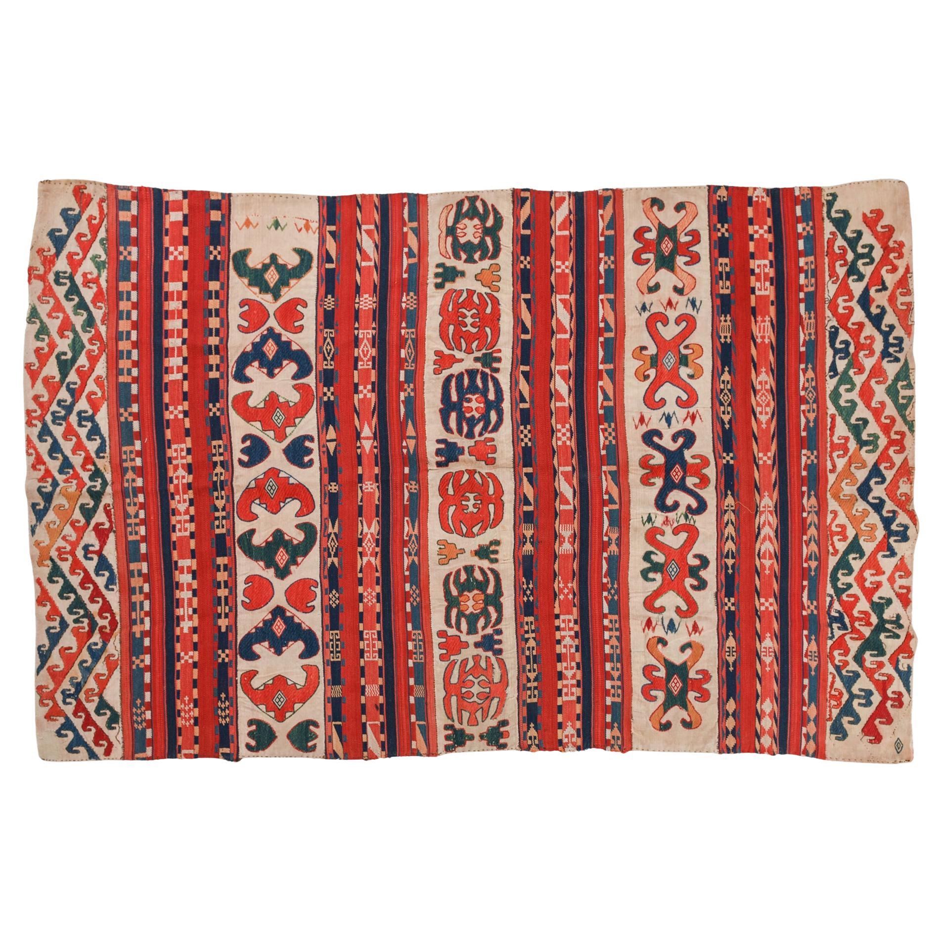 Antique Susani, Fully Embroidered