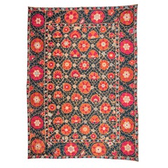 Antique Suzani from Bukhara, Uzbekistan, 19th C