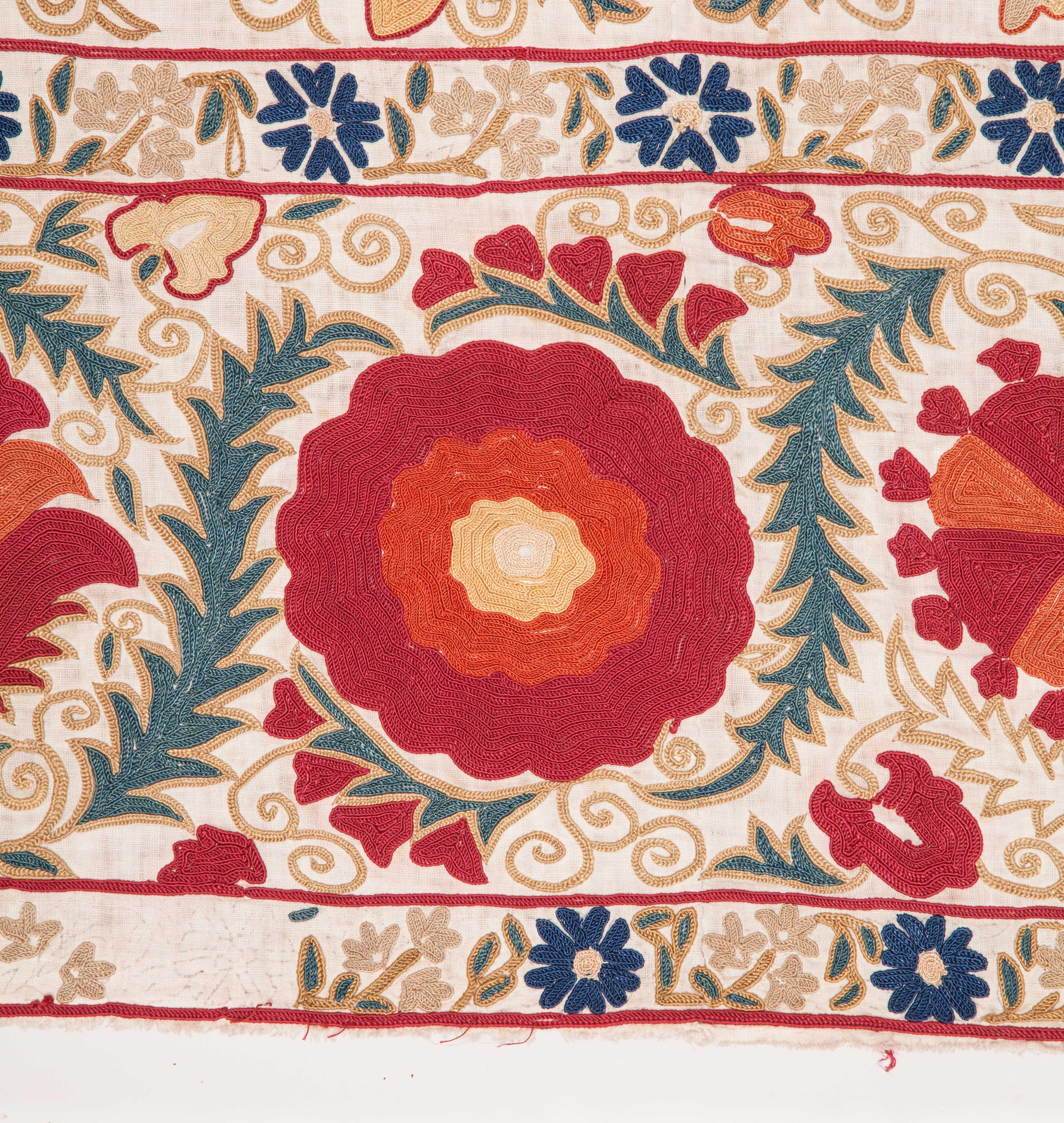 Antique Suzani from Bukhara Uzbekistan, Late 19th Century 3