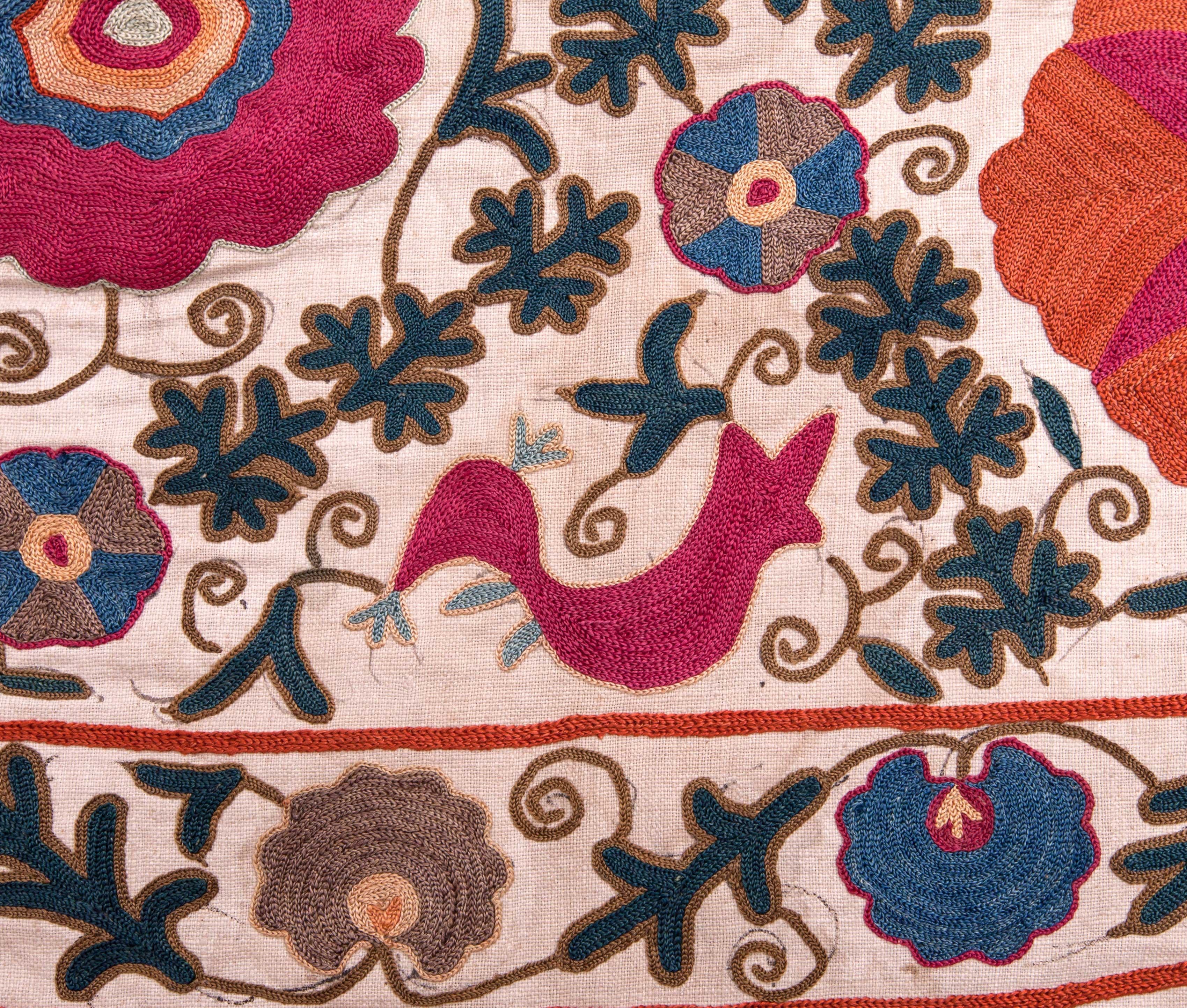 Antike Suzani aus Bukhara- Usbekistan, Mitte des 19. Jahrhunderts 2
