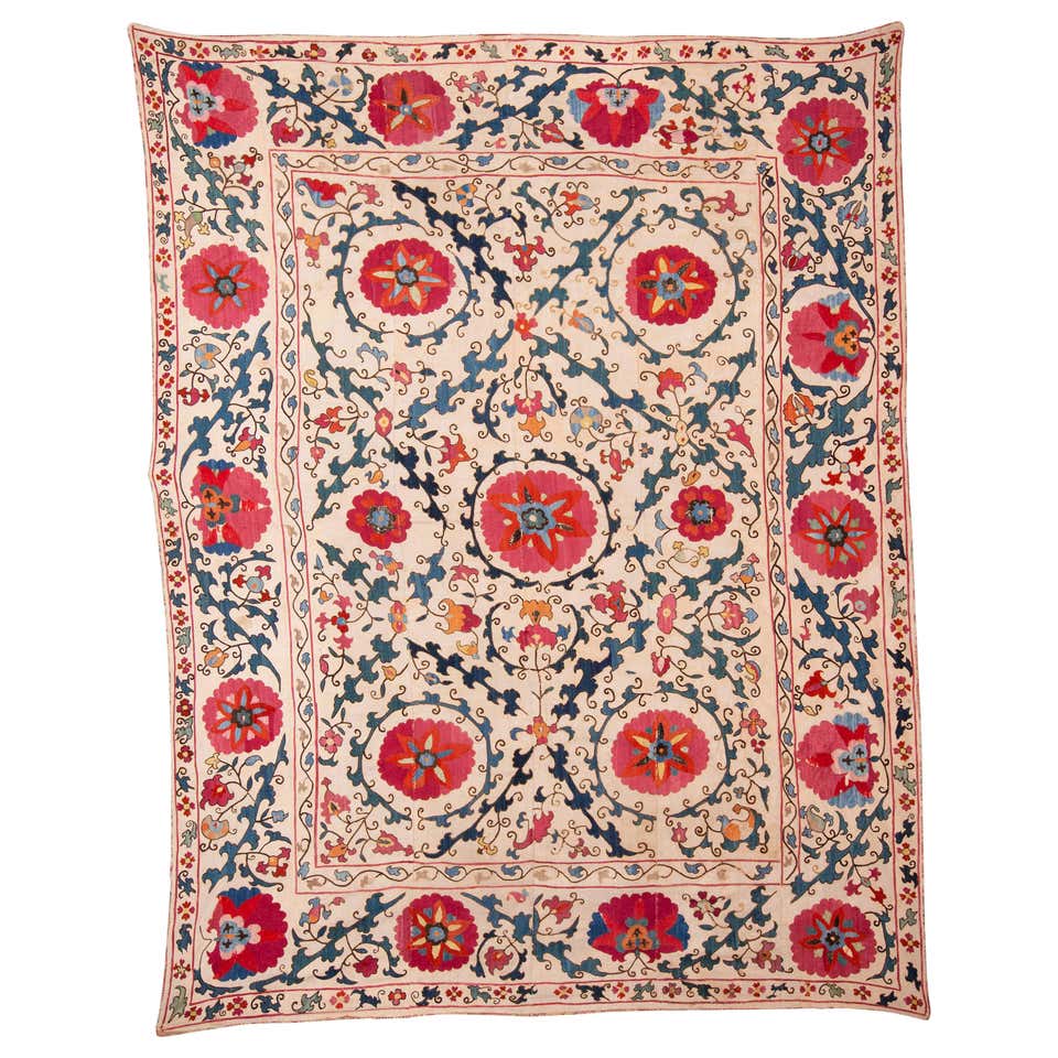 Asian Rugs Only 19th Century Central Asian Rugs - 695 For Sale at 1stDibs