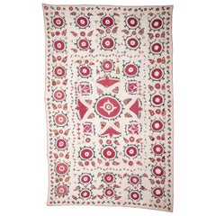 Antique Suzani from Tajikistan, Late 19th Century