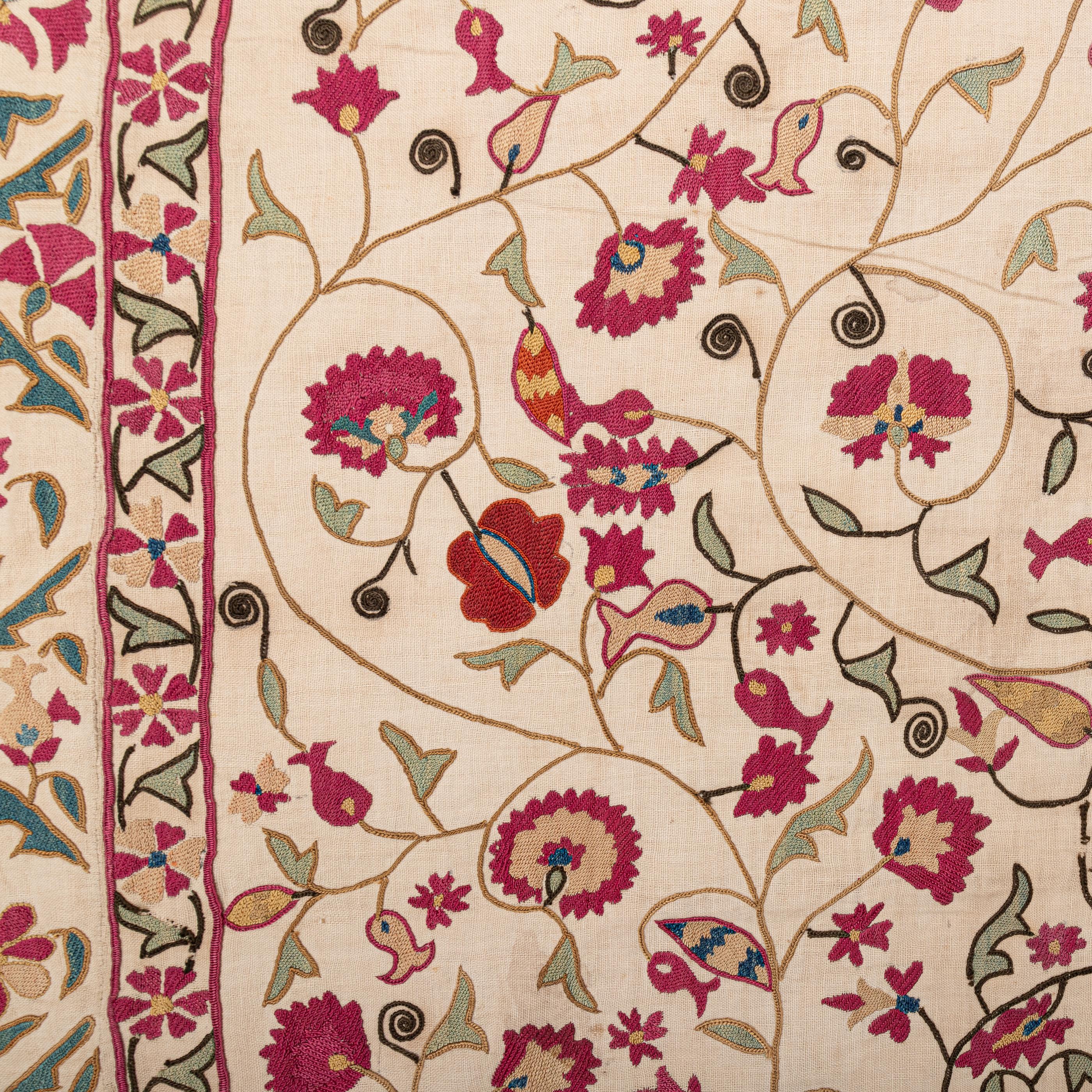 Antique Suzani from Ura Tube , Tajikistan, 19th Century. 8