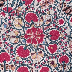 Antique Suzani from Ura Tube, Tajikistan, Mid-19th Century
