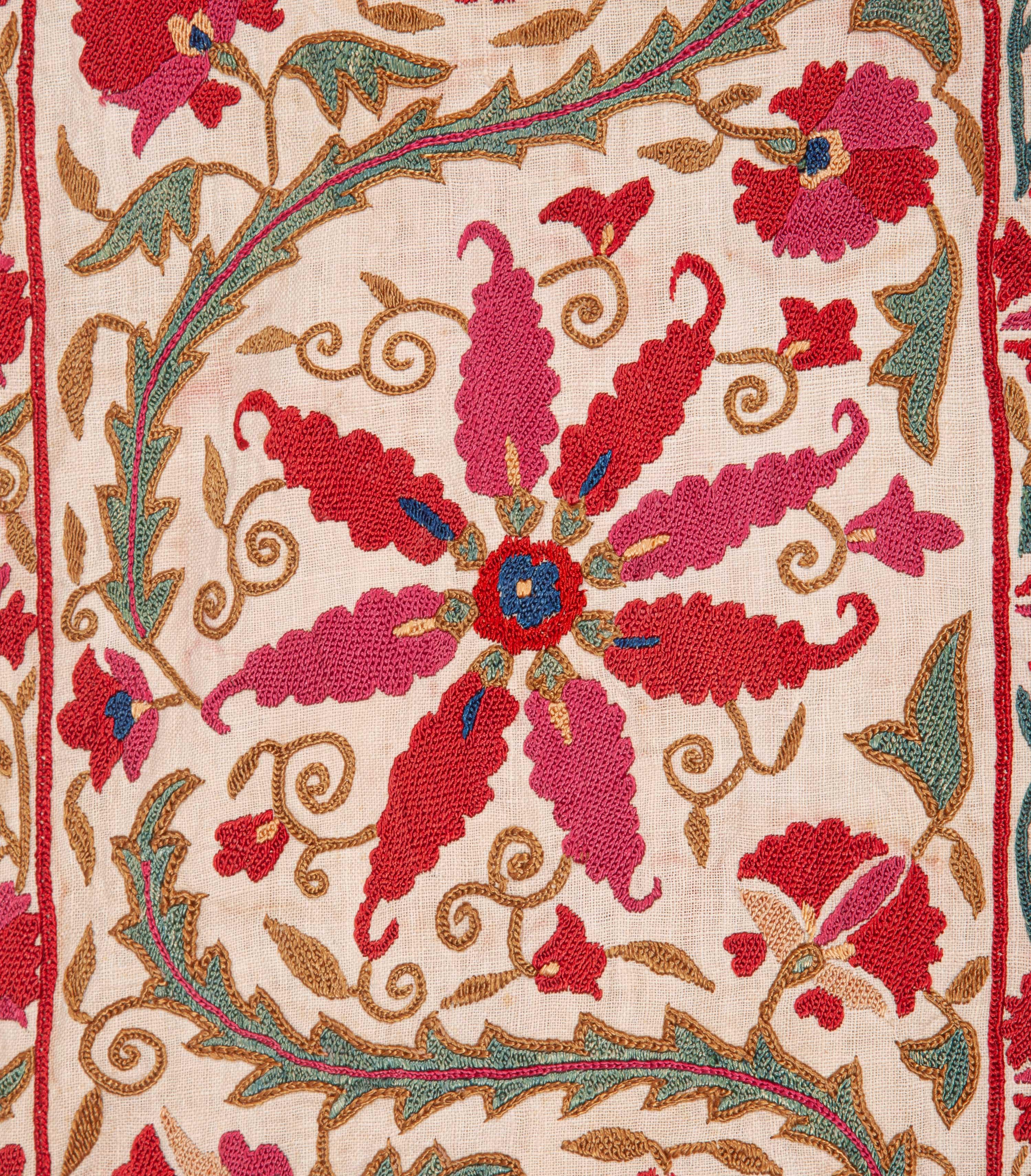 Antique Suzani from Uzbekistan, Central Asia, 19th Century 1