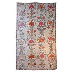 Antique Suzani Panel Wall Hanging