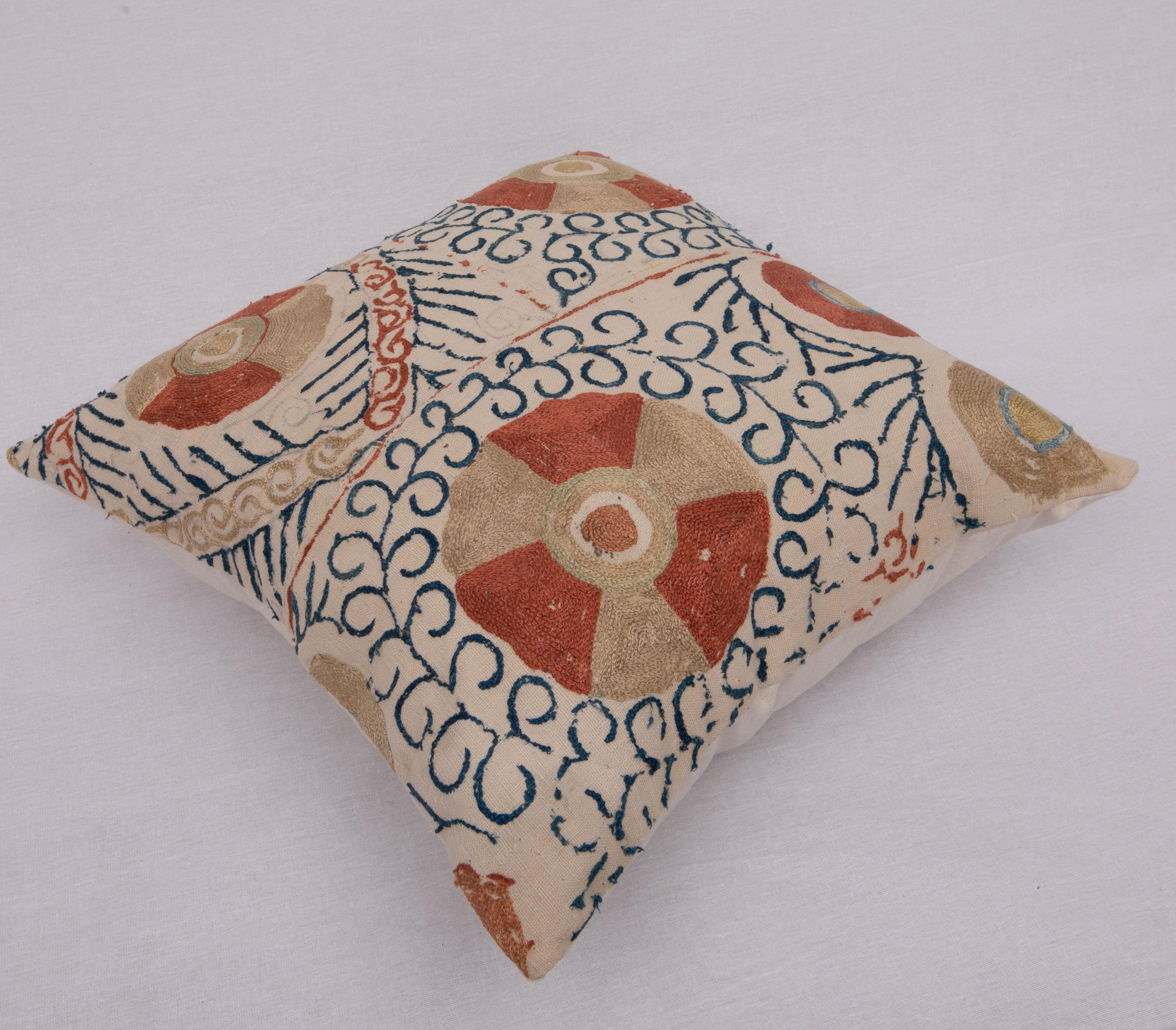 Antique Suzani Pillow Case, 19th C. 3