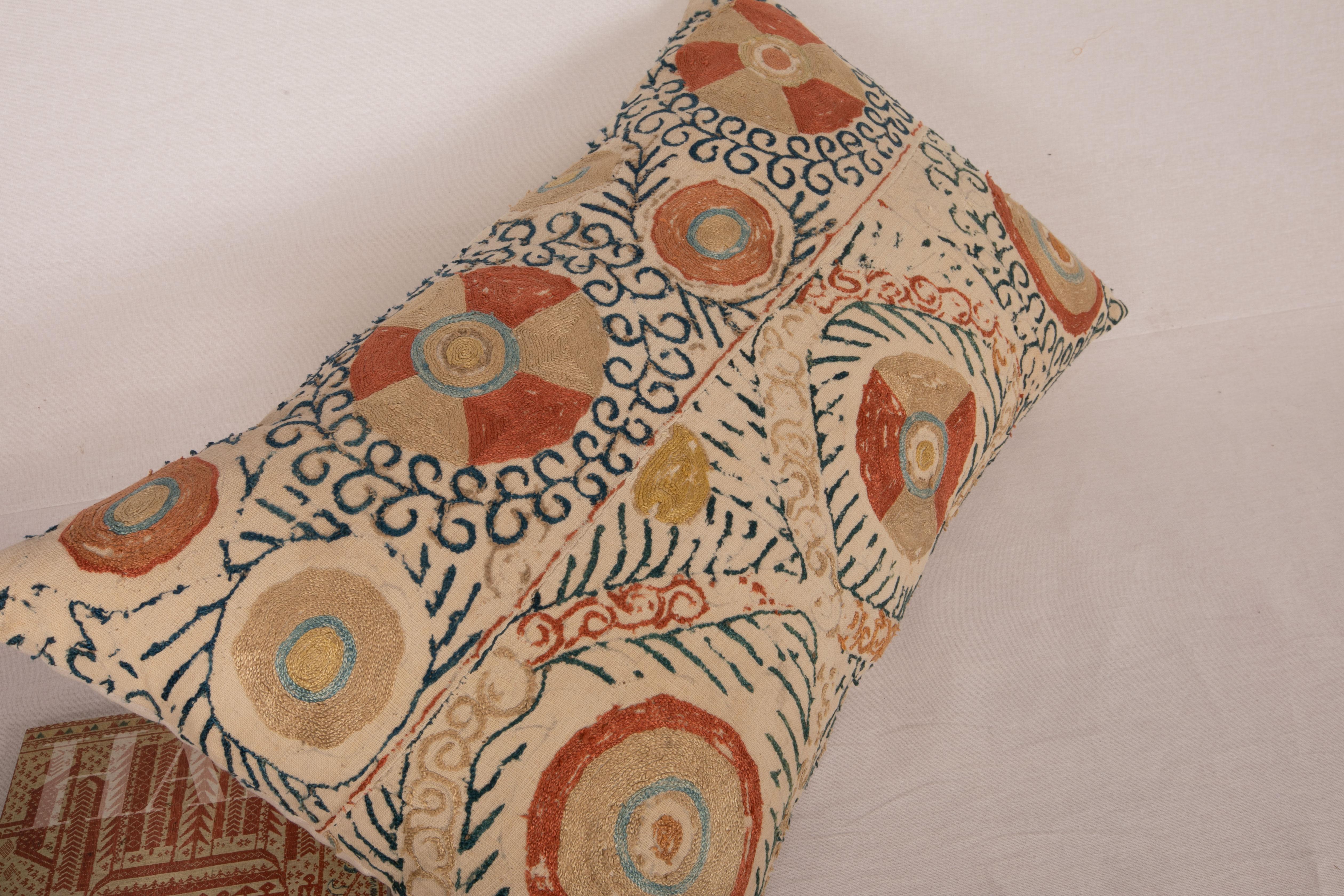 Antique Suzani Pillow Case, 19th C. 1