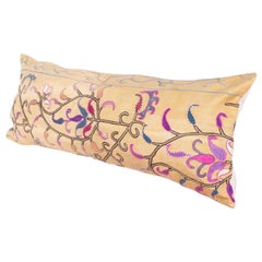 Antique Suzani Pillow Case, Late 19th Century Antique Suzani Pillow Case, Late 19th Century