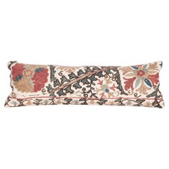 Antique Suzani Pillow Case Made from a 19th Century Bukhara Suzani