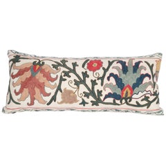 Antique Suzani Pillow Case Made from a 19th Century Suzani, Uzbekistan