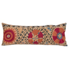 Antique Suzani Pillowcase / Cushion Cover Made from a Mid 19th c Suzani