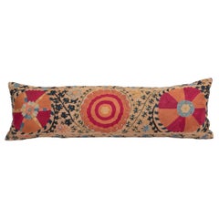 Antique Suzani Pillowcase / Cushion Cover Made from a Mid 19th c Suzani