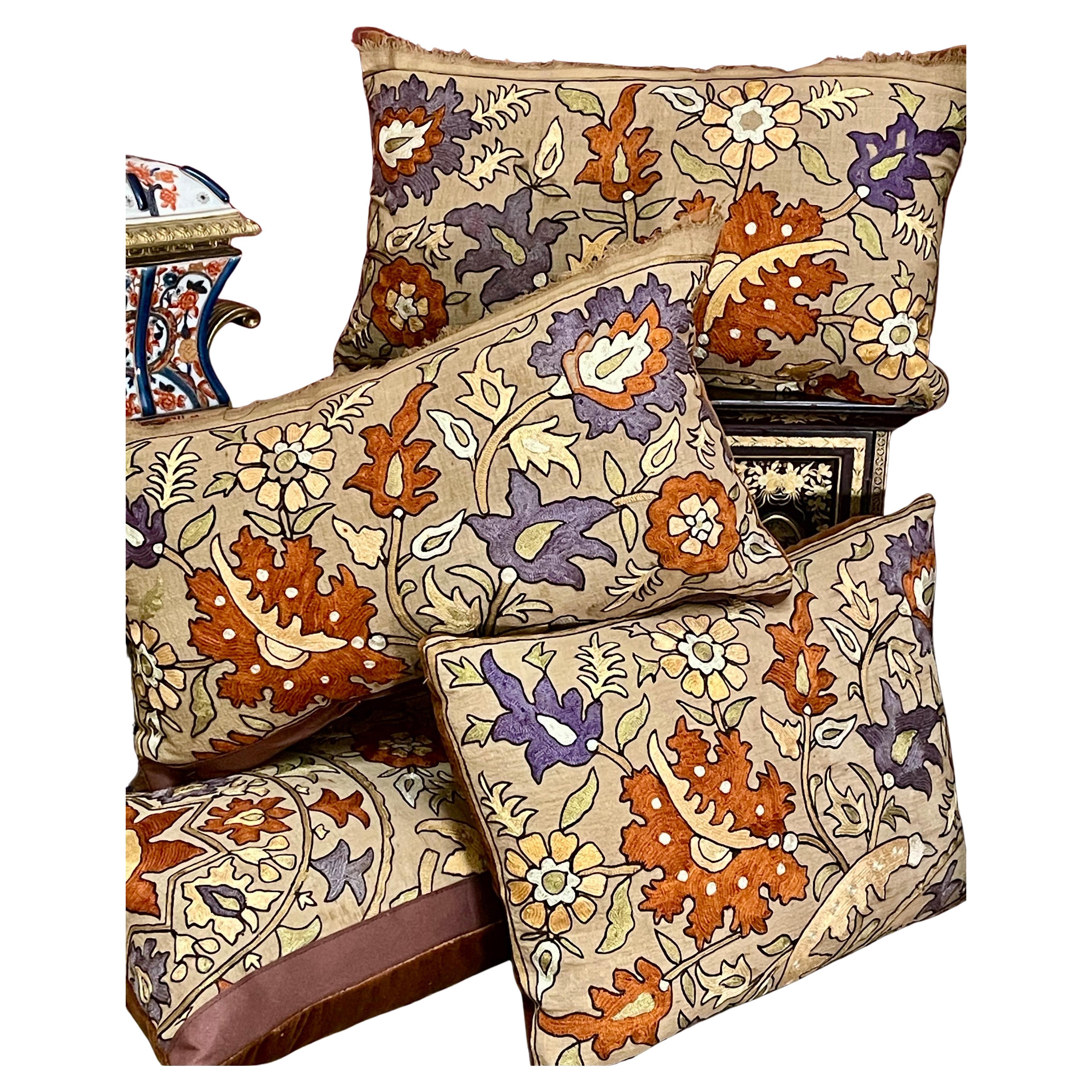 Antique Suzani Pillows