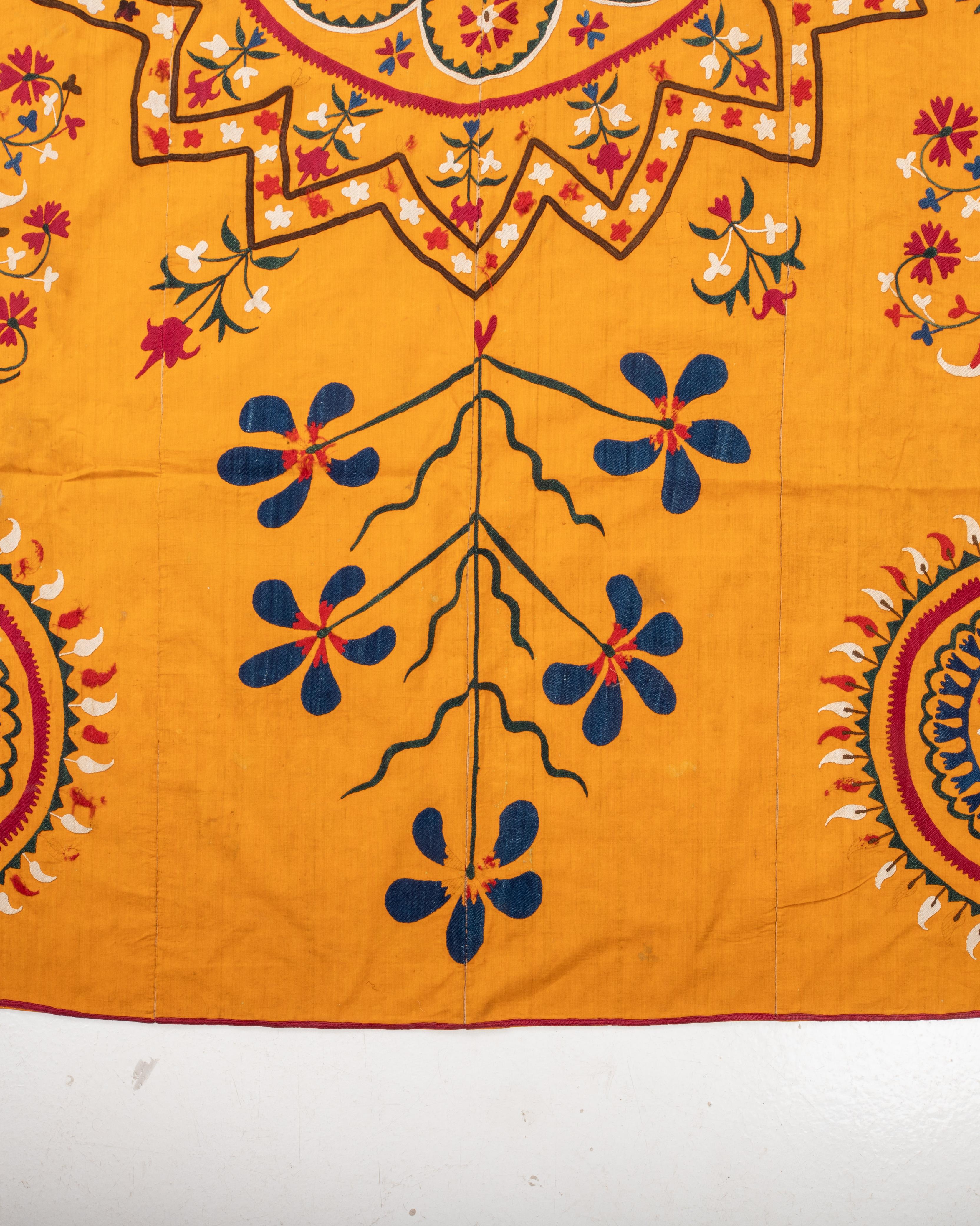 Ouzbek Suzani ancien, Tashkent, Ouzbékistan, années 1900 en vente