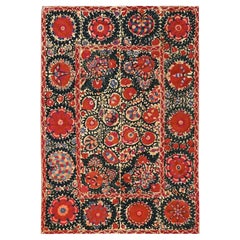 Textile ancien Suzani, vers les années 1850