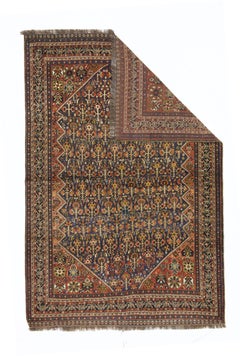 Antique SW Persian Qashqai Rug 5'4" x 7’10"