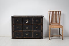 Antique Swedish Black Pine Bureau