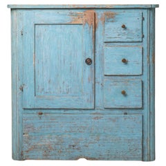 Antique Swedish Charming Genuine Country House Sideboard