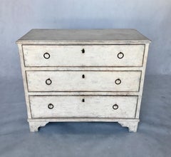 Antique Swedish Chest of Drawers, 1820s