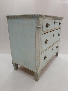 Antique Swedish Chest of Drawers, 1850s