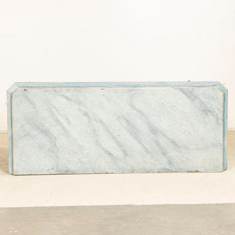 Antique Swedish Chest of Drawers, Painted Blue 6