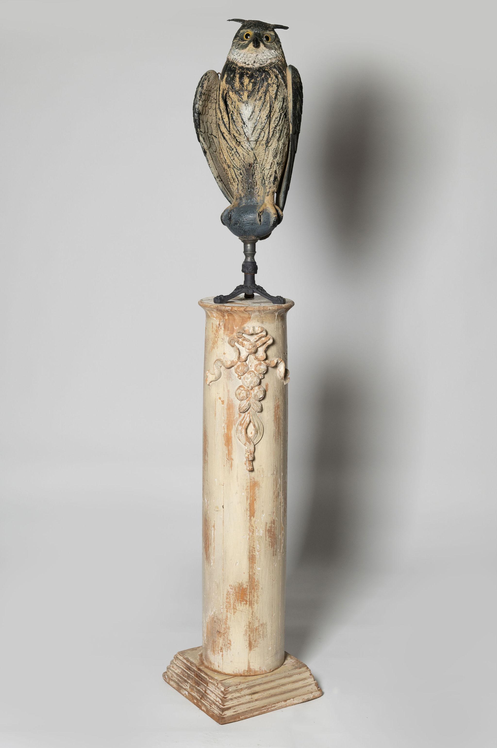 colonne suédoise ancienne, socle, bois massif,  19ème siècle  en vente 2