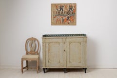 Antique Swedish Country Sideboard, Gustavian Period with Unique Original Details
