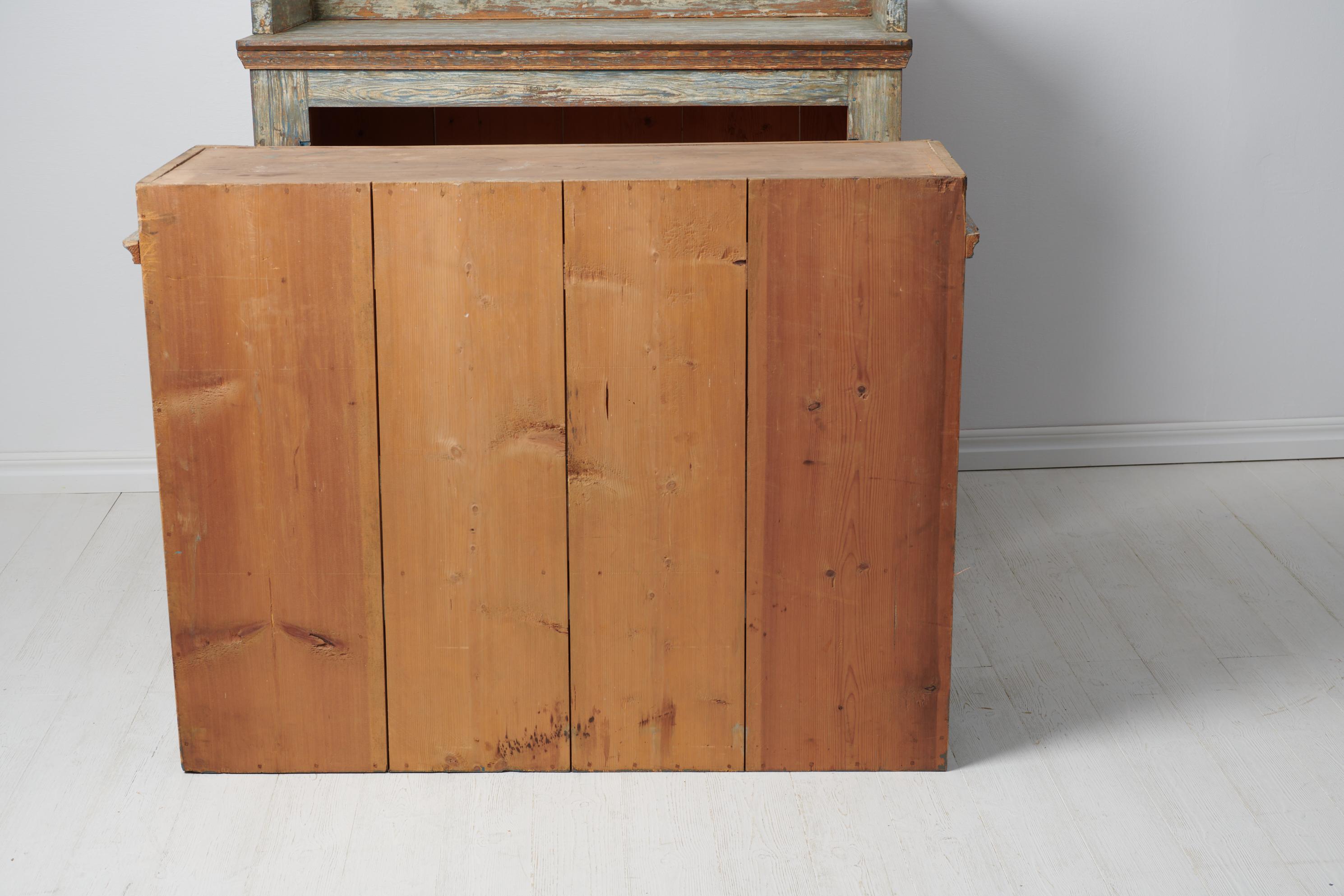 Antique Swedish Genuine Handmade Baroque Cabinet For Sale 11